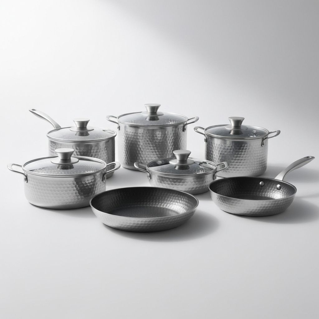 Paula Deen Family Collection - Modern Hammered Aluminum Design